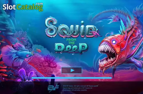 Start Screen. Squid From The Deep slot
