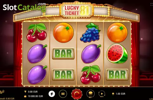 Game Screen. Lucky Ticket 81 slot