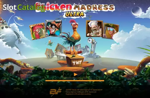 画面2. Chicken Madness Ultra カジノスロット