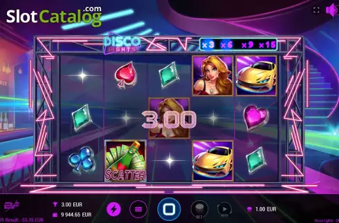 Free Spins Win Screen 2. Disco Lights slot