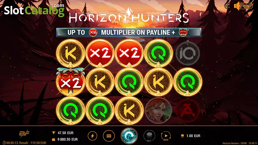 Horizon Hunters Free Spins