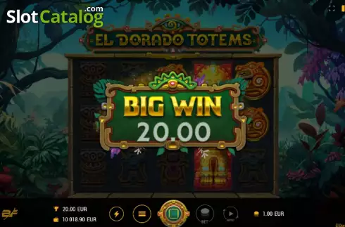 Ecran3. El Dorado Totems slot