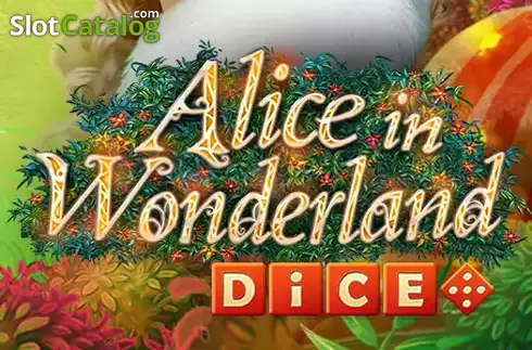 Alice in Wonderland Dice Logo