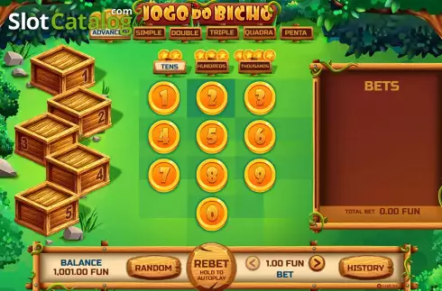 Gameplay Screen 4. Jogo do Bicho (BGAMING) slot