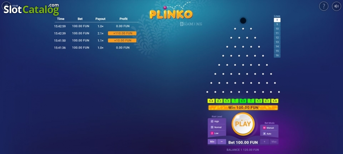 Plinko Game ᐈ Game Info + Where to play