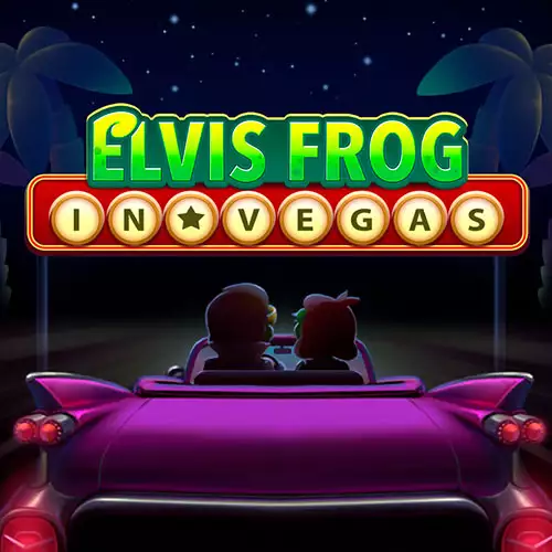 Elvis Frog in Vegas ロゴ