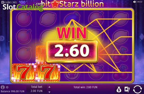 Win Screen 1. BitStarz Billion slot