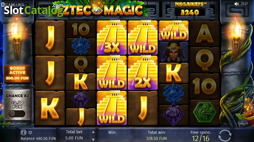 Video Spielautomat Aztec Magic Megaways