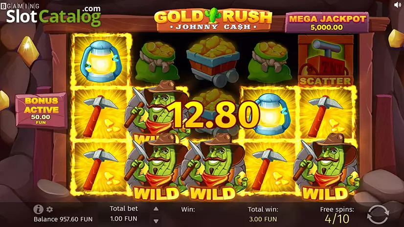 Gold Rush with Johnny Cash Free Spins