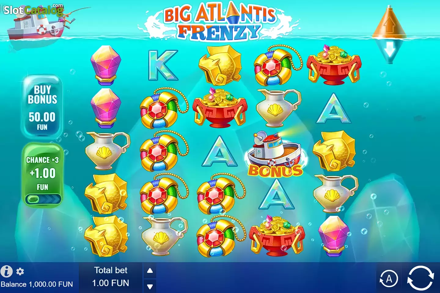 BGaming Big Atlantis Frenzy