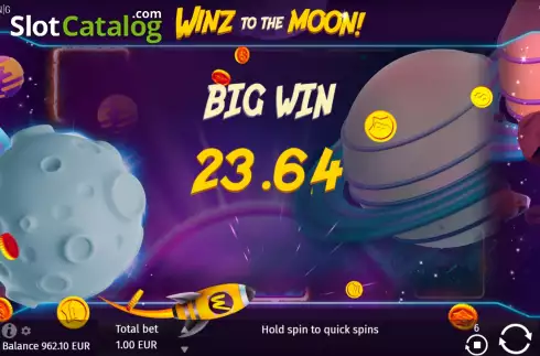 Skärmdump5. Winz to the Moon slot