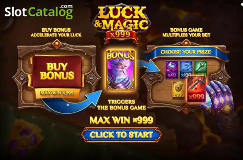 Schermo2. Luck & Magic slot