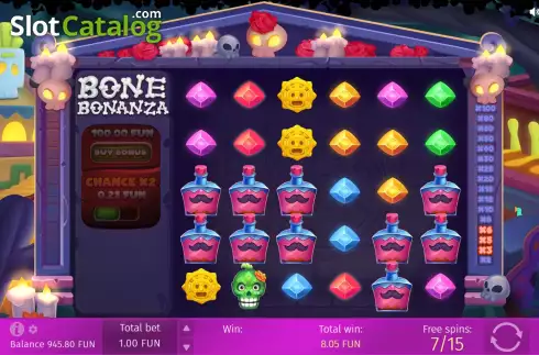 Free Spins Win Screen 3. Bone Bonanza slot