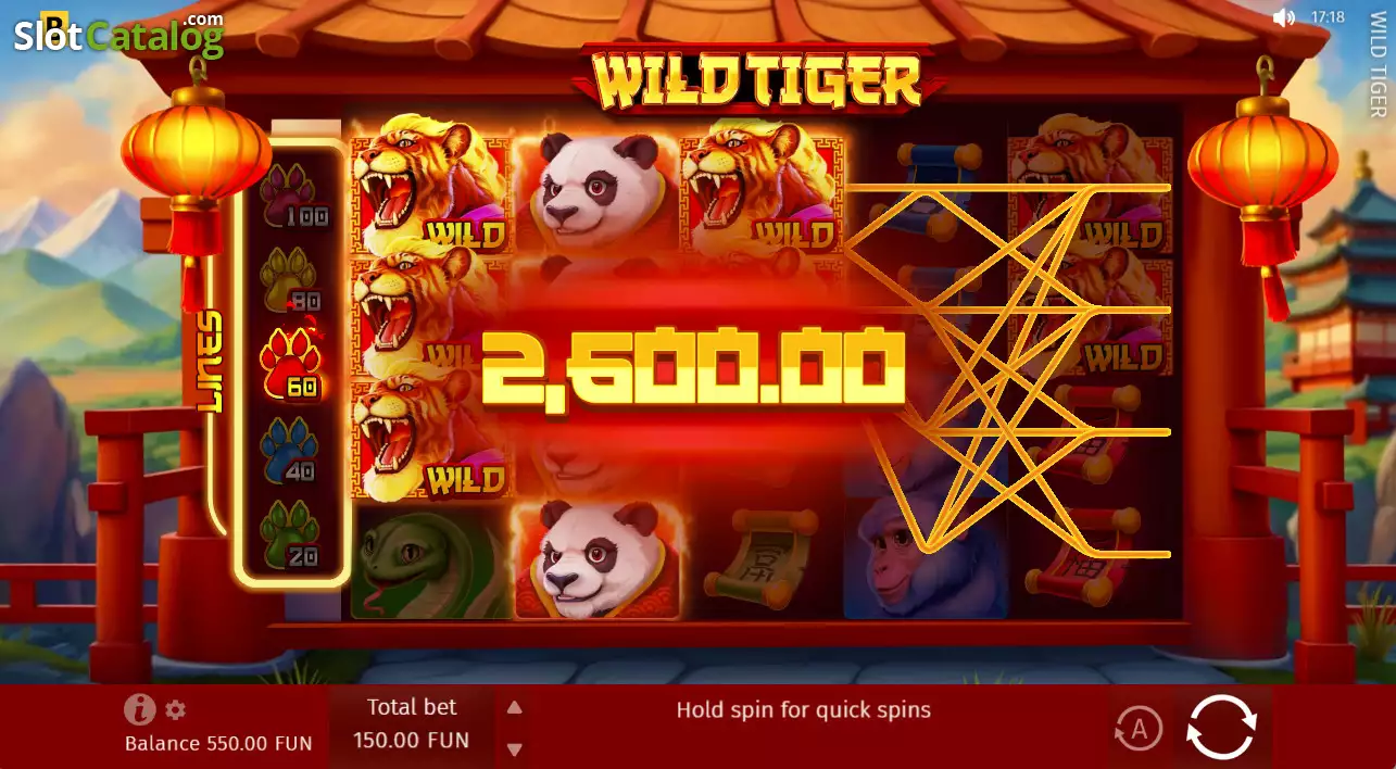 Wild Tiger, Обзор слота 2024, играть бесплатно