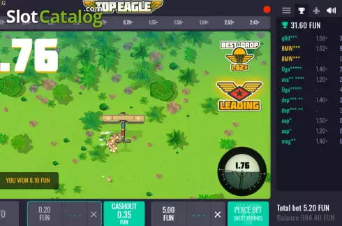 Top Eagle demo. Top Eagle slot