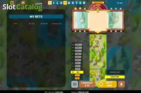 Tile Master game. Tile Master slot