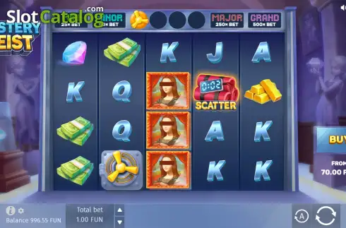 Écran2. Mystery Heist Machine à sous