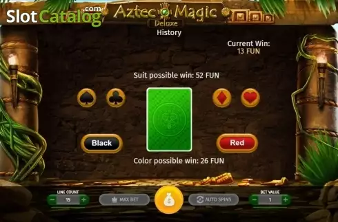 画面4. Aztec Magic Deluxe カジノスロット