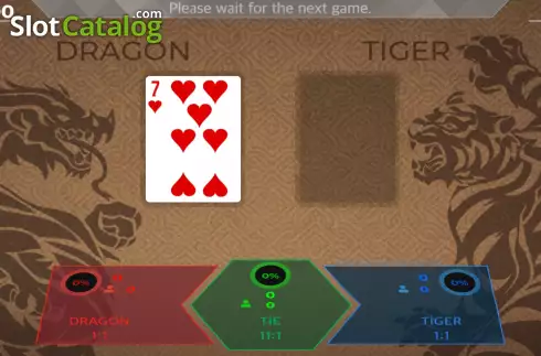 Game screen 2. DragonTiger slot