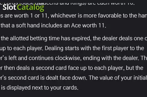 Captura de tela4. Blackjack (BP Games) slot