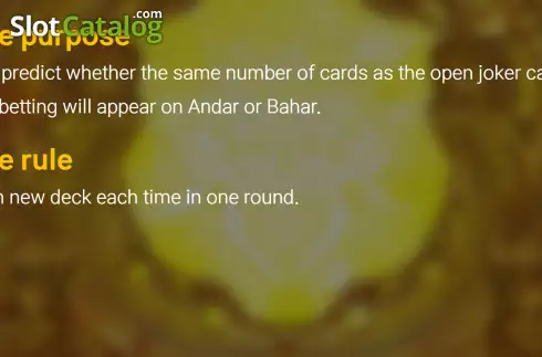 Скрін8. Andar Bahar (BP Games) слот