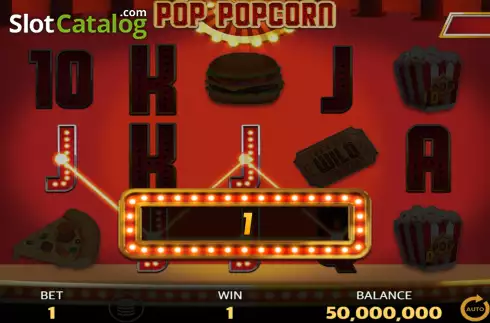 画面4. Pop Popcorns カジノスロット