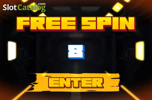 Free Spins screen. Elizabeth Lab slot