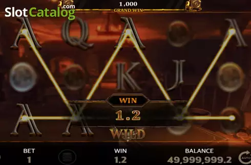 Win screen 2. Gold of the King slot