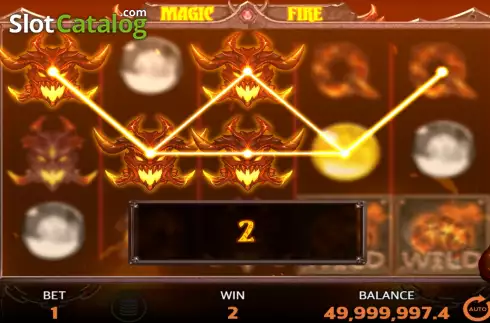 Bildschirm4. Magic Fire slot