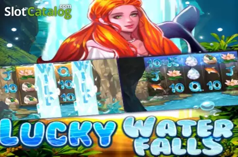 Lucky Waterfalls ロゴ