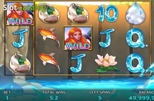 Free Spins screen 2. Lucky Waterfalls slot