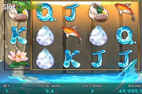 Free Spins screen 3. Lucky Waterfalls slot