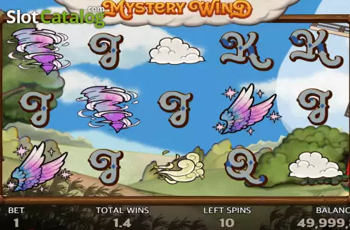 Free Spins screen 2. Mystery Wind slot