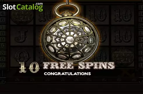 Free Spins screen. Detective’s Dream slot