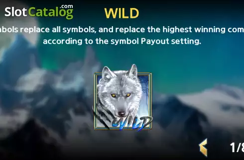Bildschirm5. Wolf Begins slot