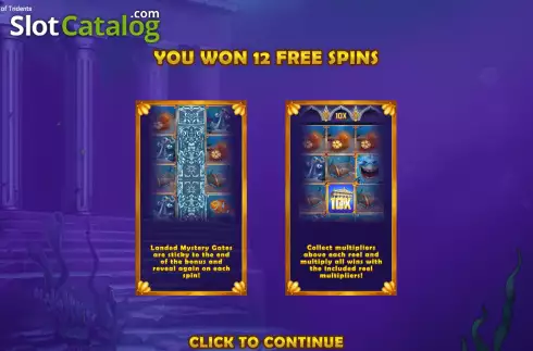 Free Spins 1. Commander of Tridents slot