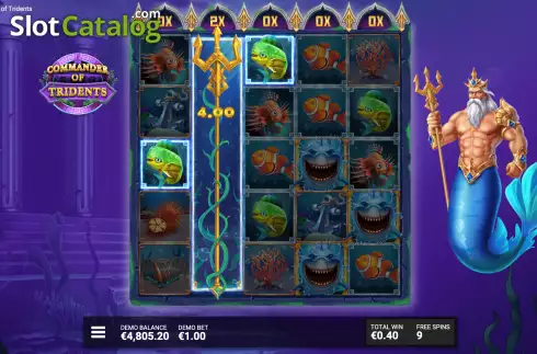 Free Spins 2. Commander of Tridents slot