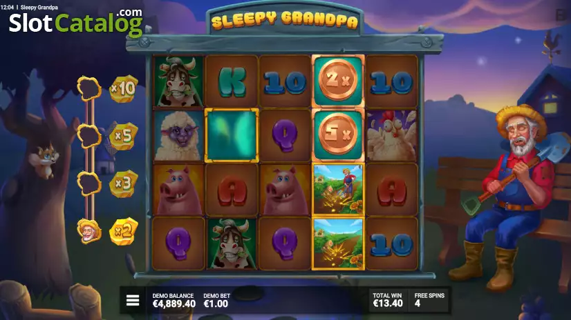 Video Sleepy Grandpa Slot