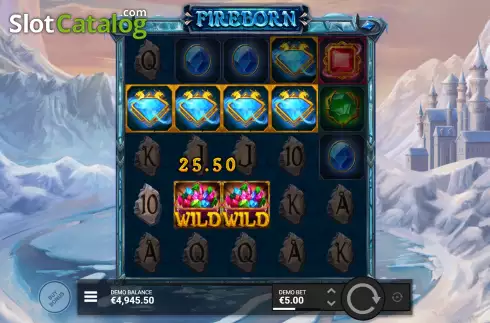 Win Screen 4. Fireborn slot