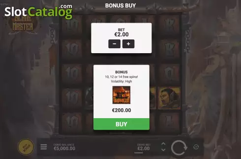 Bonus Buy. Blade Master slot