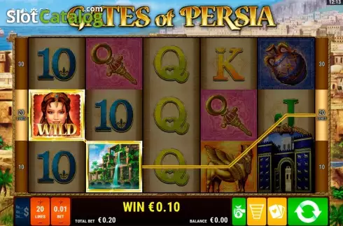 Schermo4. Gates of Persia slot