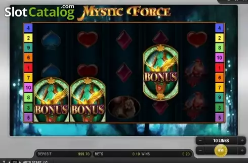 Skärm 6. Mystic Force slot