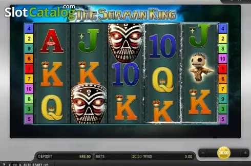 Skärm 4. The Shaman King slot