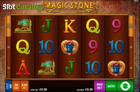 Skärmdump3. Magic Stone (Bally Wulff) slot