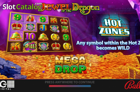 Captura de tela2. Jewel of the Dragon slot