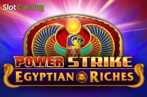 Power Strike Egyptian Riches Logotipo