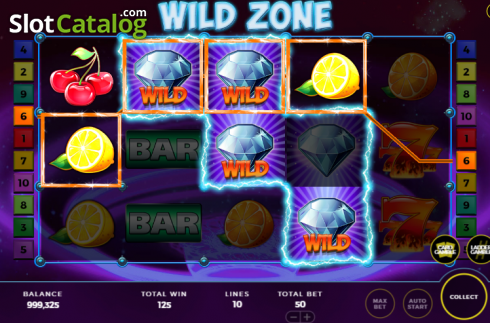 Win screen 2. Wild Zone slot