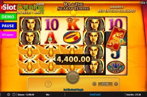 Win. Ra and The Scarab Temple slot