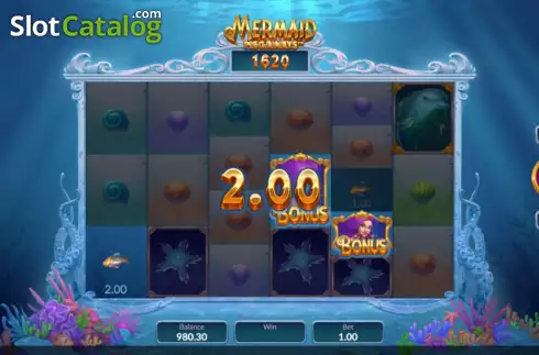 Win Screen 1. Mermaid Megaways slot
