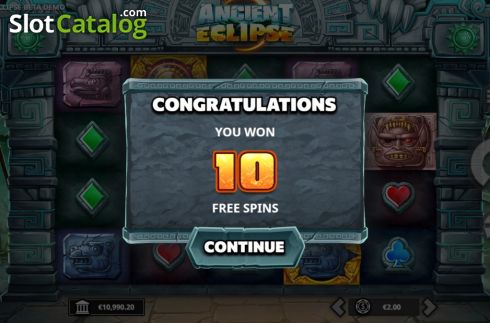 Free Spins 1. Ancient Eclipse slot